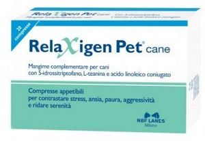 Nbf Lanes Relaxigen Pet Mini Complementary Food Dog / Cat 20 Tablets