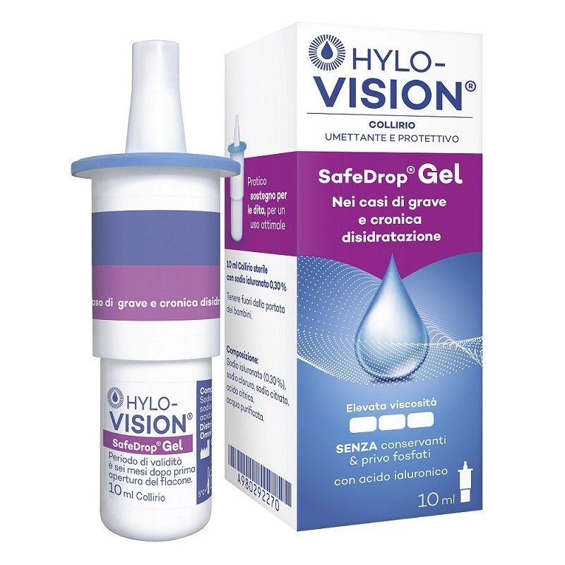 Farmahope  Hylovision safe drop gel 03 hydraterende en beschermende  oogdruppels 10 ml Online apotheek