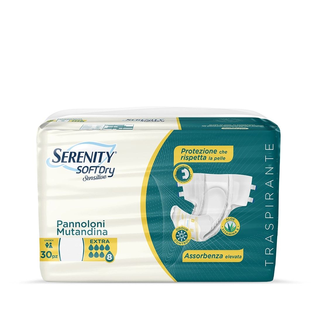 Serenity SoftDry Sensitive Be Free L Super Pants Pannoloni Mutandina