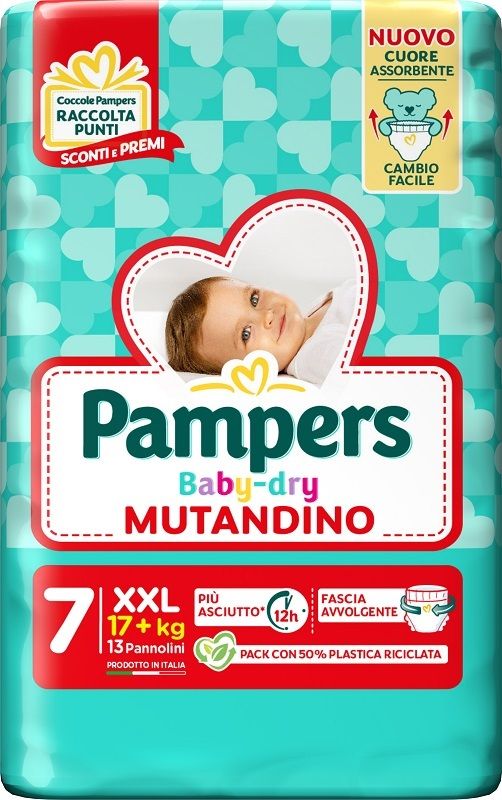 Farmahope  Pampers baby dry pañal braguita xxl small pack 13 piezas  Farmacia en línea