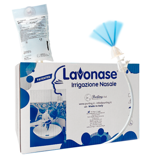 Farmahope  Irrigation nasale lavonase 250 ml 12 pièces Pharmacie en ligne