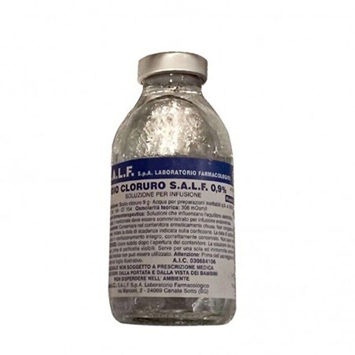 Sodio cloruro s.a.l.f. 0,9% soluzione per infusione 09 soluzione