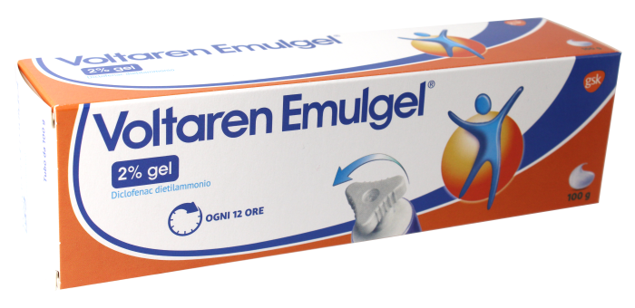 Voltaren Emulgel Forte 2.32% Crema Tubo X100G. Novartis Diclofenaco