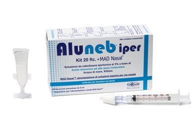 Farmahope  Aluneb kit solución hipertónica 3 20 viales mad nasal  atomizador Farmacia en línea