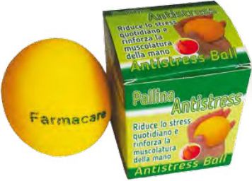Balle anti-stress jaune