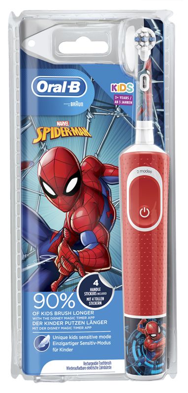 Cepillo de Dientes Eléctrico Oral-B Marvel Spider-Man, Productos